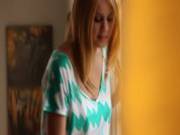 Blond And Her Solo Masturbation