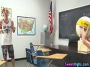 Highschool Teen Spunking