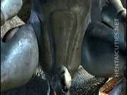 Horny 3d Anime Bitch Suck A Huge Penis