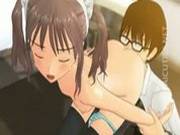 Hentai Maid Gets Nailed And Facialized