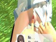 Sexy 3d Hentai Babe Gets Nailed Outside