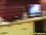 Mature Handjob Milf Tugging On Dick