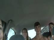 Attractive Young Girl Sucking Dick In Car