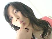 Asian Hairy Pussy Filled With Cream
