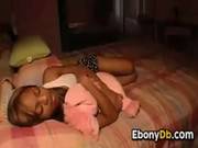 Sexy Ebony Teen Gets Creampied