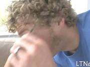 Explicit Fellatio From Hot Babe Video