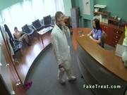 Doctor Licks And Fucks Patient In An Office
