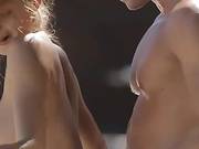 Lustful Red Haired Teen Girl Michelle Pounded Outdoors