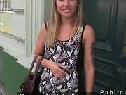 Blonde Amateur Fucks For Cash Outdoor Pov