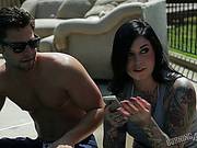 Burning Angel Hayden Hellfire Pool Party