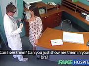 Horny Doctor Is Fucking His Patient In The Office And Enoying Every Single Second Of It
