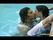 Passionate Milf And A Guy Who Is Cleaning The Swimming Pool Are Often Having Wild Sex