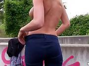 Czech Lady Accepted An Offer From A Handsome Stranger To Let Him Fuck Her For Money