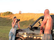 Serious Fuck In Outdoor For A Busty Goddess