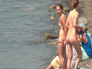 Voyeur Loves Watching These Nude Girls