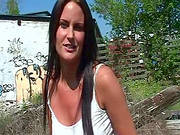 Outdoor Solo Along Naughty Rebecca