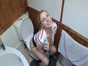 Golden Chick Filmed With Her Tits Exposed