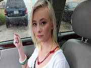 Amateur Teen Fucked On The Back Seat