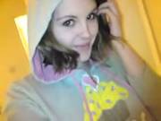 Cute Amateur Teen Poses For The Cam