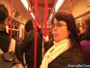 He Picks Up Busty Lady In The Metro