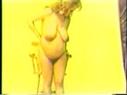 Pregnant Mature Teasing With Her Boobs