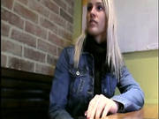 Beauty Blonde Accept Cash For Public Sex
