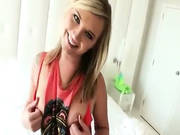 Gorgeous Blonde Girlfriend Ass Screwed