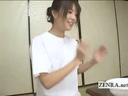 Subtitled Cfnm Japanese Sensual Penis Washing At Inn
