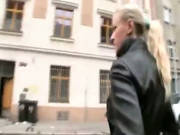 Busty Blonde Girl Pulled Out From Public And Gets Nailed