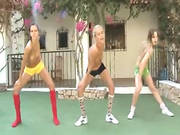Morning Exercises Of Sweet Girl4girl