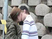 Teenagers Public Sex At Train Station