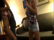 Group Of Hotties Drinking And Nasty Orgy