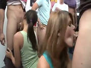 Teen Girls Playing Sucking Cock Marathon -3