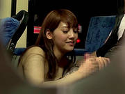Impassioned Asian Babe Giving A Devoted Blowjob In Public