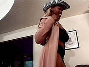 This Ebony Honey Giving A Thrilling Titjob In Interracial Sex
