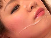 Facial By Dual Cumshots On Asian Beauty