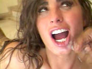 Curvy Reality Babe With Natural Tits Gets Cum In Her Mouth After Getting Drilled In A Spicy Interrac
