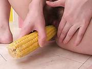 Naomi Sugawara Hot Asian Milf Has Fun With Vegetables