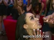 Beautiful Women Suck On Male Stripper