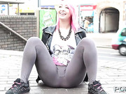 Pornxn Dolly Kitten Bares It All In Public