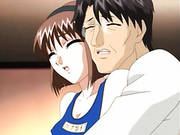Seductive Hentai Girl In A Swimsuit Eaten Out
