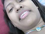 Horny Indian Brunette With Glasses Lets You Watch Her Play In Bed