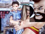 Adult Cartoon: Street Figtherchun Li Winning Assault