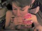 Real Non-professional  Immature Blowjob-service