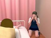 3d His Nurse And Gilfriend Love To Take Care Of Him