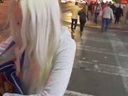 Stunning Hot German Blond Big Tits Creampie