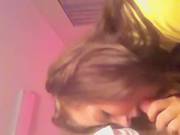 Wonderful Immature Angel Giving Me Head