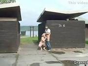 Public Sex With Aged Lady