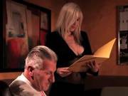 Nasty Blonde Gets Horny With An Awesome Part1