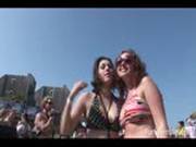 Amazing Young Gals Get Naughty At An Outdoor Party